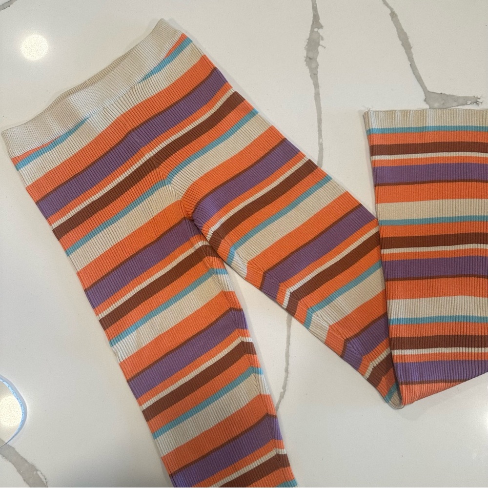 Multicolor Knit Pants | VRG GRL